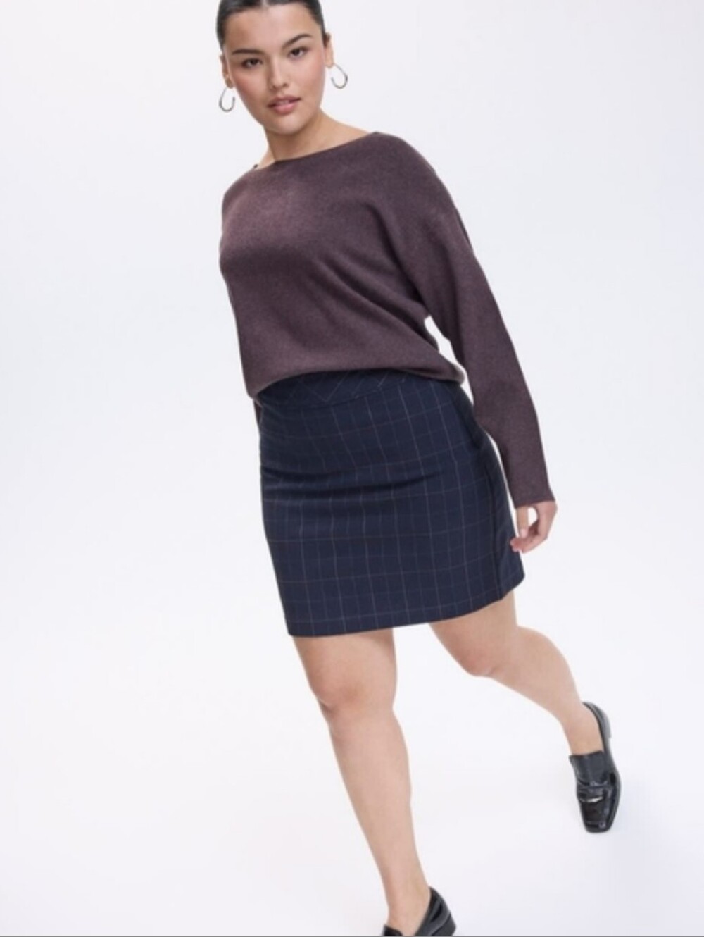 NWT Plaid Mini A-Line Skirt - The Iconic